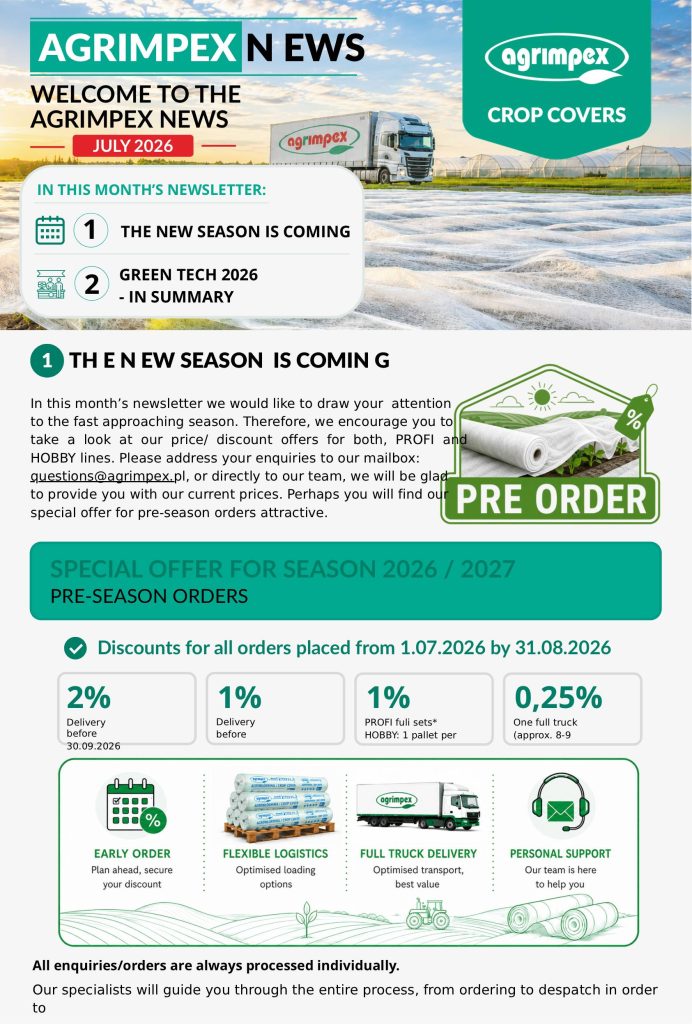 Agrimpex News – July 2026